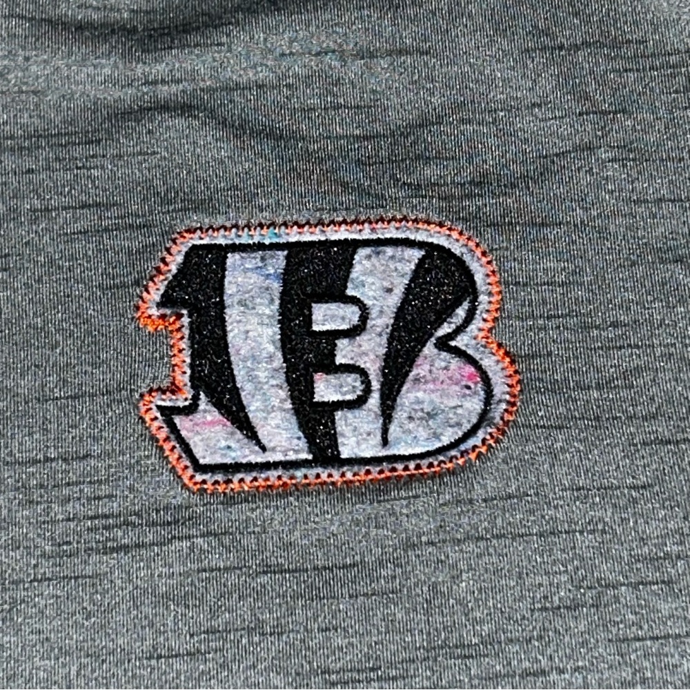 NFL Cincinnati Bengals Gray and Orange Dri-FIT Hoodie size 3X - Picture 4 of 12
